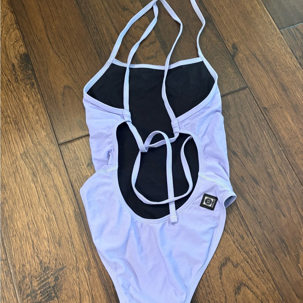 Jolyn Clothing Women's One Piece - Light Purple and Black